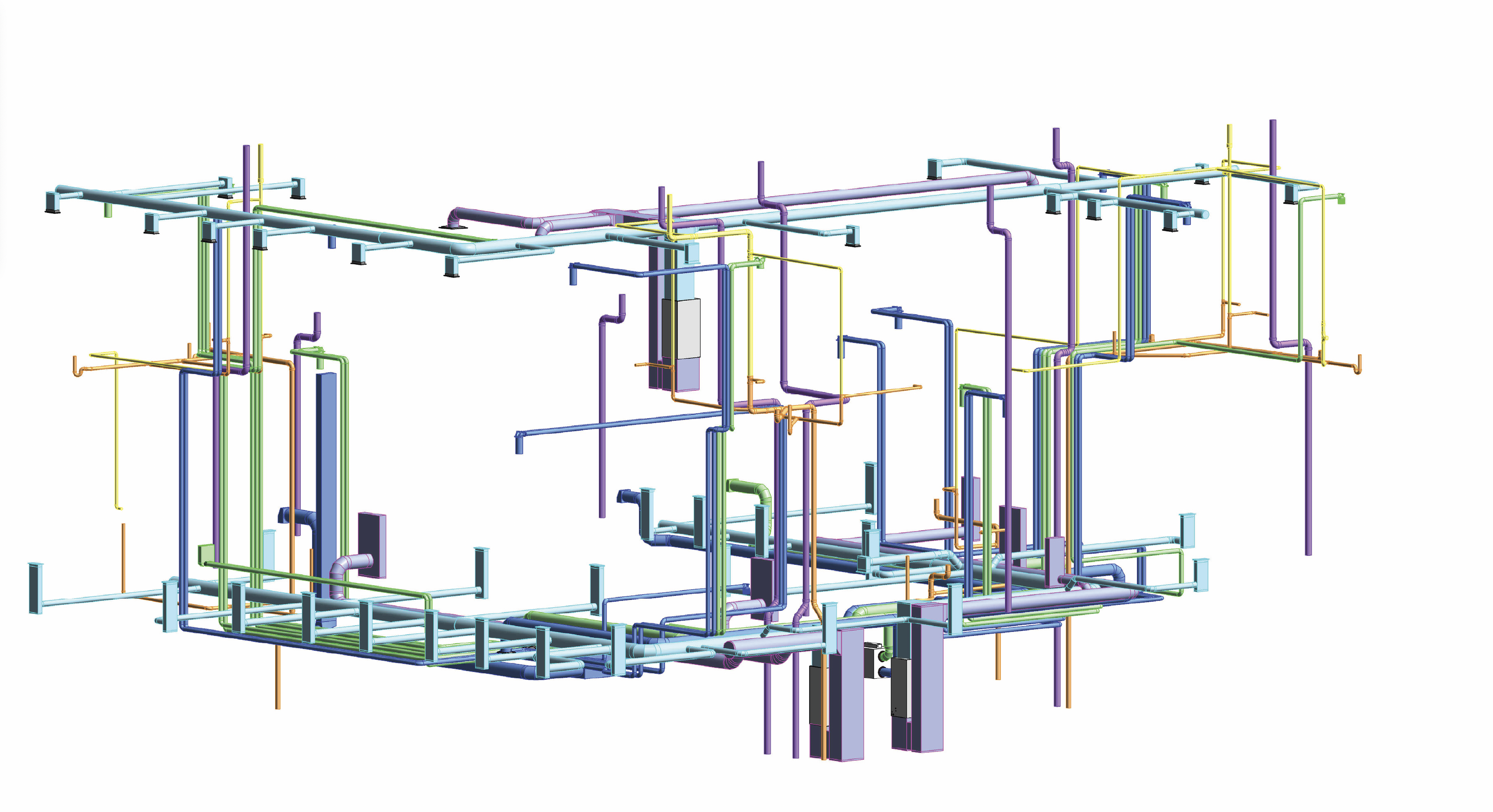 Devonshire — full MEP coordination model in Revit